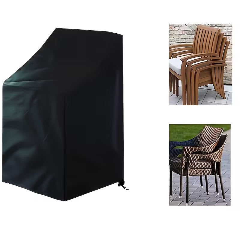 Outdoor Furniture Metal - 1 stuk stevige, stapelbare buitenstoelhoes, geschikt