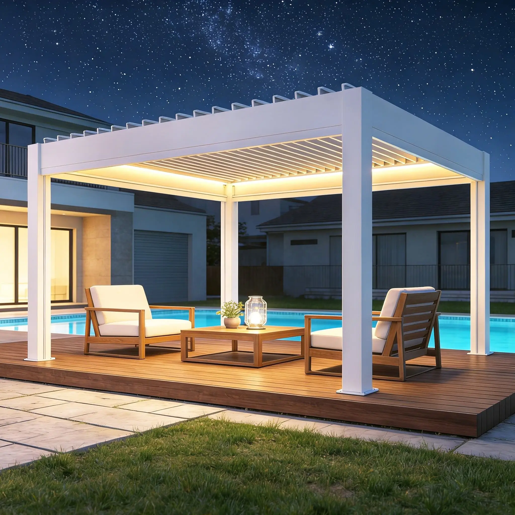 Op maat gemaakte, moderne, ope - Outdoor Furniture Metal recensie en prijs