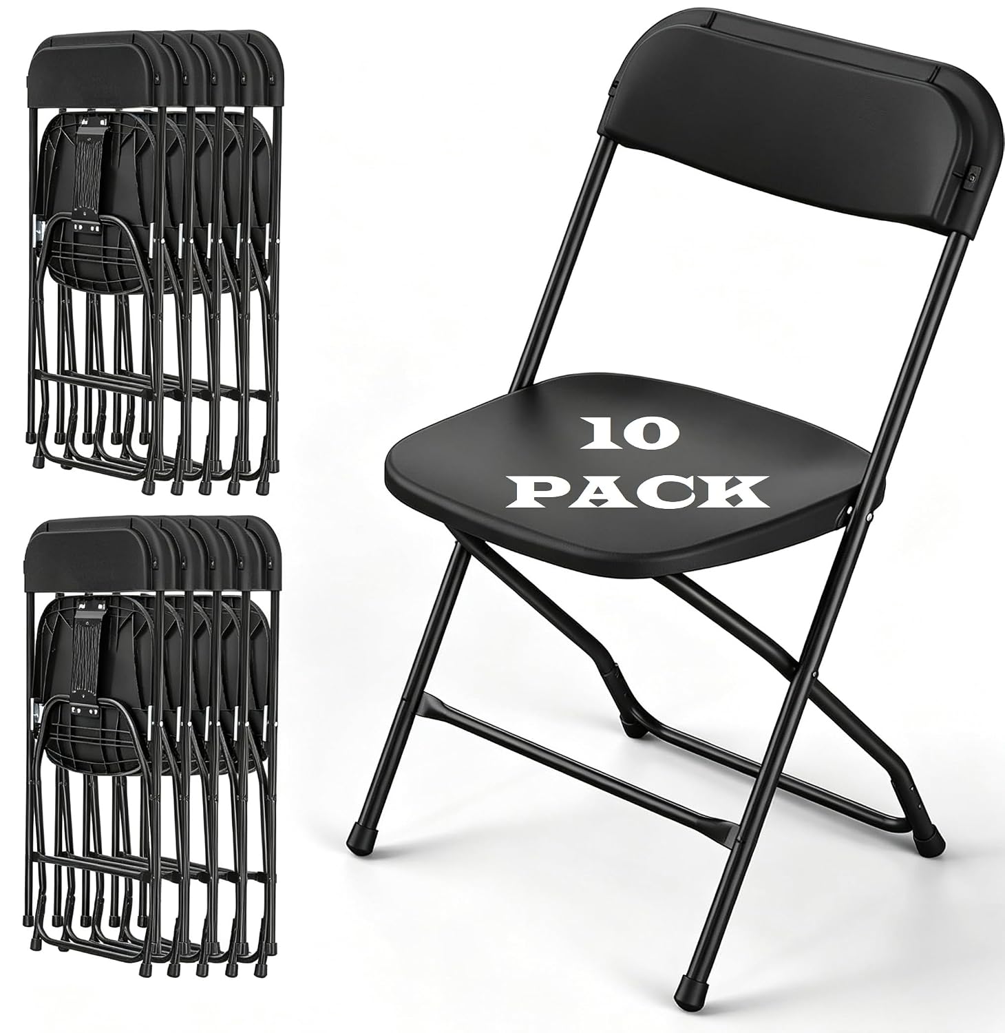 Zwarte opvouwbare stoel met me - Outdoor Furniture Metal Chairs recensie en prijs